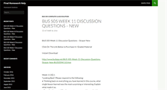 Desktop Screenshot of finalhomework.com